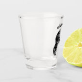 直立馬ショットグラスカスタム文字 ショットグラス (左)