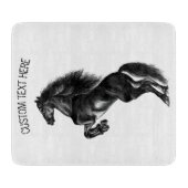 直立馬裁断ボード及びカスタム文字 カッティングボード (正面)