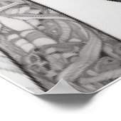 直系美術スケッチ女性用体ポスター ポスター (角)