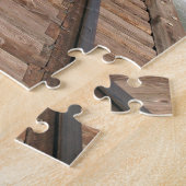 直線を下る – 鉄道パズル ジグソーパズル (側面)