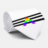 直線同盟国の国旗 ネクタイ (ロール)