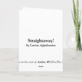 直線! 挨拶状 カード (裏面)