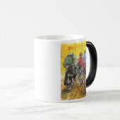 直線! 色変更のマグ モーフィングマグカップ (正面右)