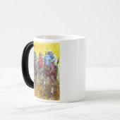 直線! 色変更のマグ モーフィングマグカップ (正面左)