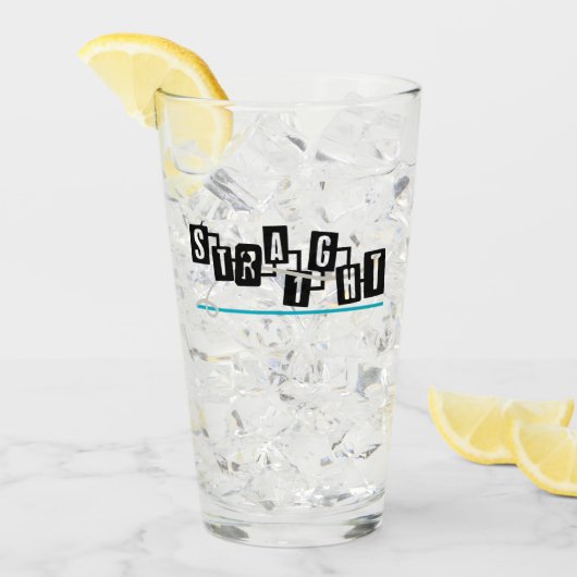 直線.w タンブラーグラス (アイス正面)