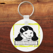 直腸温度計 キーホルダー (正面)