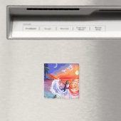 直観女神アットハワイビーチ磁石 マグネット (インサイチュ (食洗機))