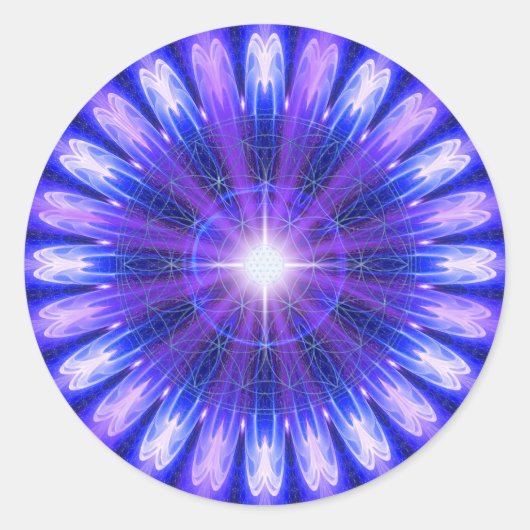 直観曼荼羅 ラウンドシール (正面)