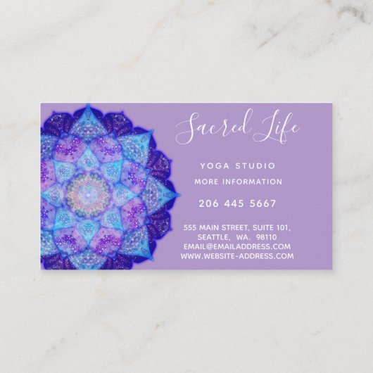 直観曼荼羅 名刺 (裏面)