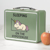 直角三角形と一角獣の眠り メタルランチボックス (インサイチュ)