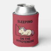 直角三角形と一角獣の眠り 缶クーラー (缶正面)