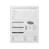 直販Daily Planningメモ帳 ノートパッド (回転)