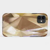 直面されたクリスタルグラス Case-Mate iPhoneケース (裏面(横))