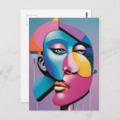 直面した ポストカード (正面/裏面)