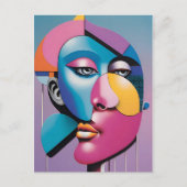 直面した ポストカード (正面)