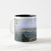 直面するリールの包囲のルイ14世 ツートーンマグカップ (正面左)