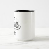 直面するロゴのマグ2の調子 マグカップ (中央)