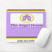 直面する天使の家(248) 622-0359 マウスパッド (マウス)