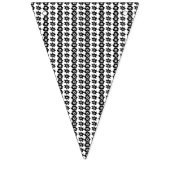 相互に接続された円と バンティングフラッグ (第1の旗)