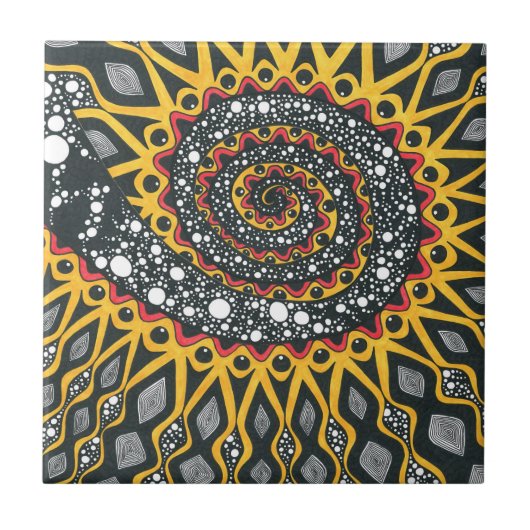 相互に連結される タイル (正面)