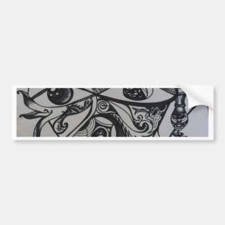 相互に連結される バンパーステッカー