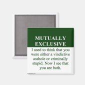 相互の意味の独占的定義(3) マグネット (正面/裏面)