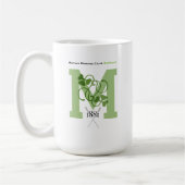 相互ロウイングクラブバッファローのマグ コーヒーマグカップ (左)