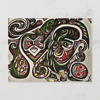 相互接続 ポストカード