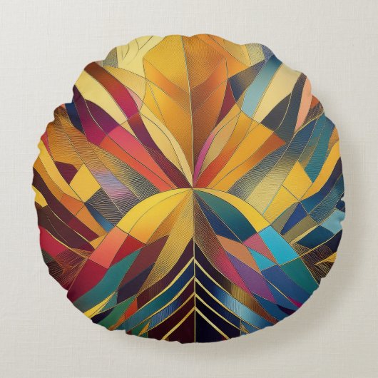 相互接続 ラウンドクッション (正面)