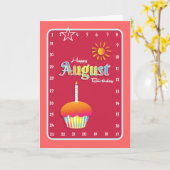 「相互移動星」の威厳があるな誕生日 カード (黄色い花)