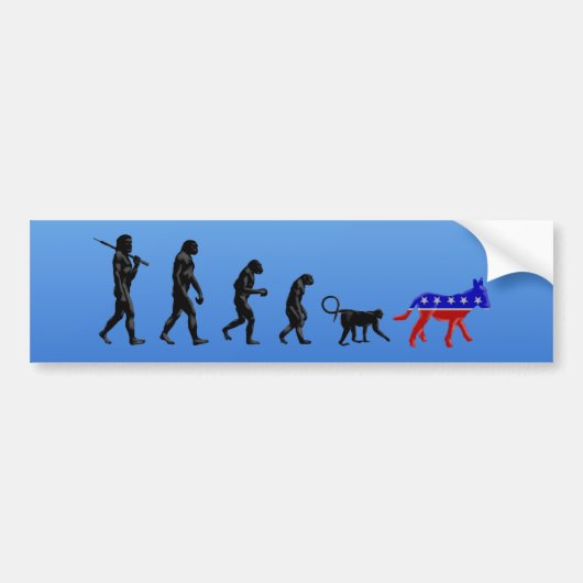 相伝の共和党理論 バンパーステッカー (正面)