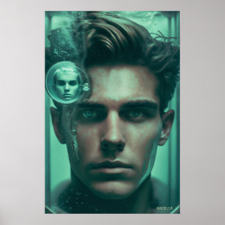 相伝(スケッチボードのロゴ付き) ポスター