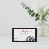 相場師のカスタムな名刺 名刺 (スタンド正面)