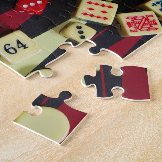 相場師 ジグソーパズル (側面)