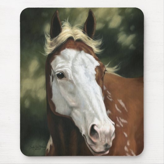 相場師 マウスパッド (正面)