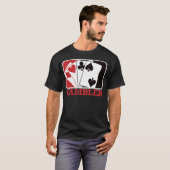 相場師-赤 Tシャツ (正面フル)