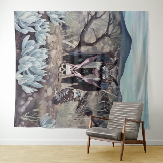 相学 タペストリー (インサイチュ(横))