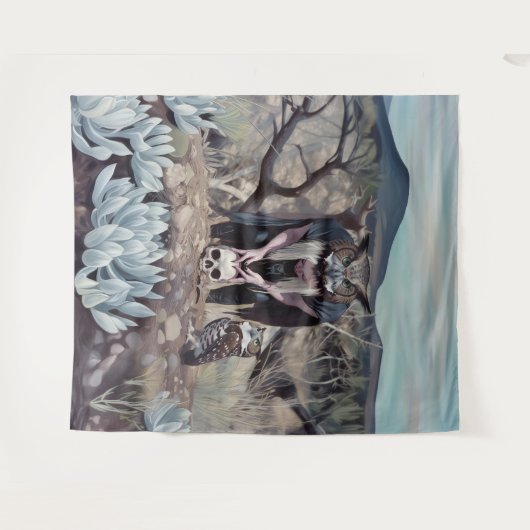 相学 タペストリー (正面(横))