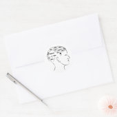 相学 ラウンドシール (封筒)