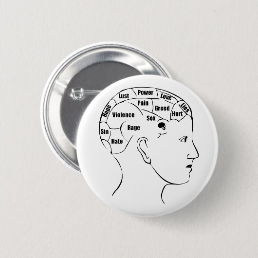 相学 缶バッジ (正面&裏面)