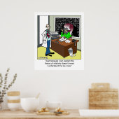 相対性理論と税コード ポスター (キッチン)