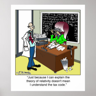 相対性理論と税コード ポスター