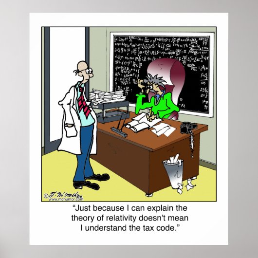 相対性理論と税コード ポスター (正面)