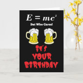 相対性理論誕生日カード カード (黄色い花)