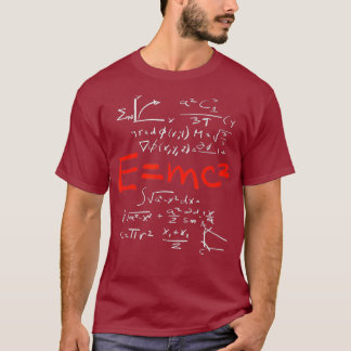 相対性理論Emc2理論方程式物理 Tシャツ