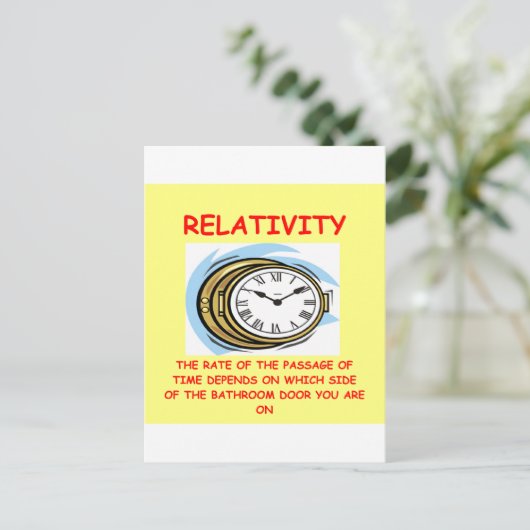 相対性 ポストカード (スタンド正面)
