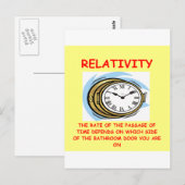 相対性 ポストカード (正面/裏面)