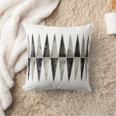 相対性。 白黒。 枕。 幾何学的 クッション (ブランケット)