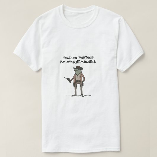 相手のImを刺激し過ぎる Tシャツ (デザイン正面)