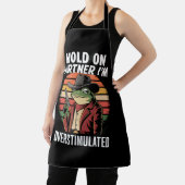 相手を掴む俺はカウボーイカエルを刺激し過ぎている エプロン (インサイチュ)